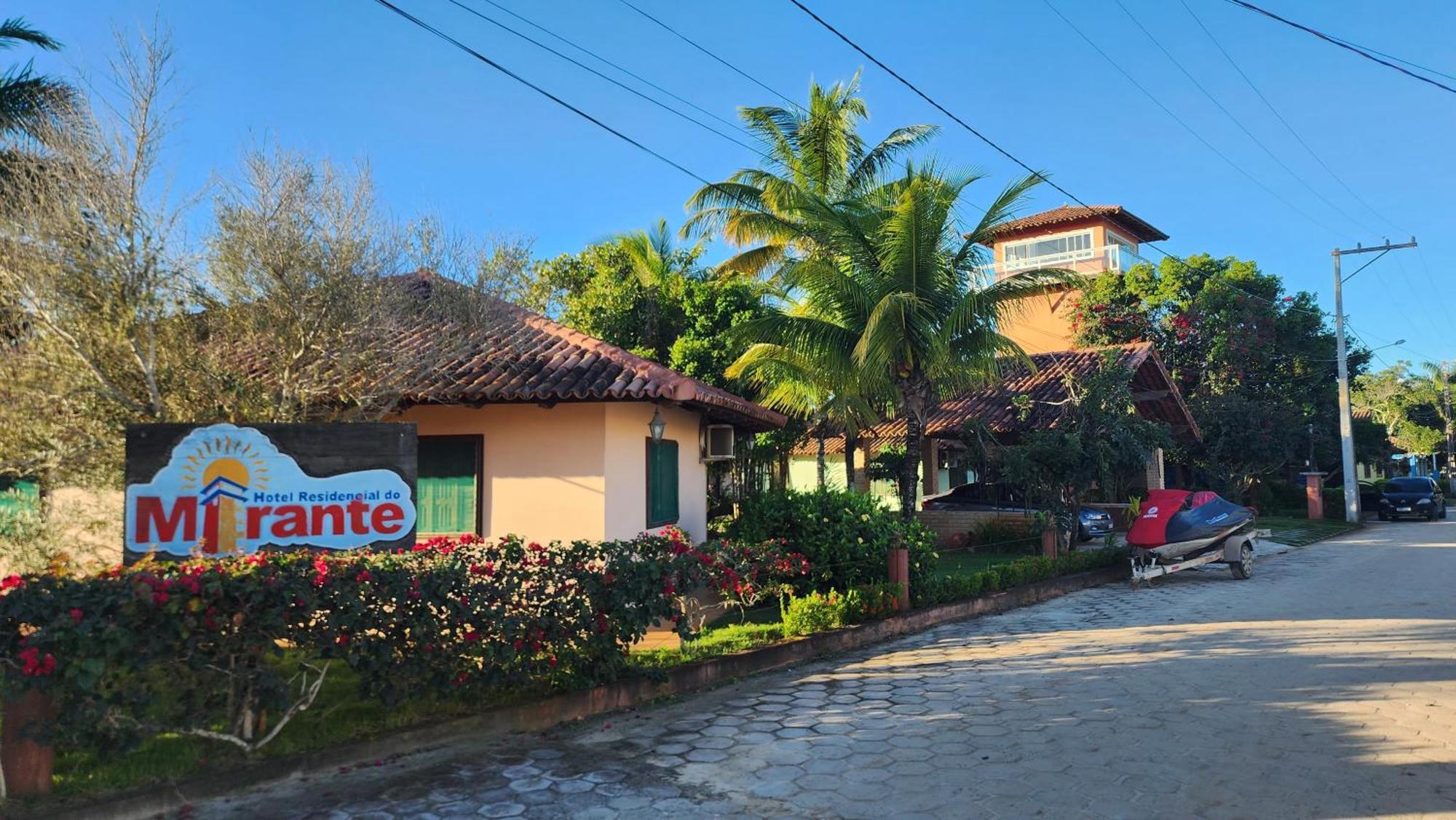 Hotel Residencial Do Mirante Prado Bagian luar foto